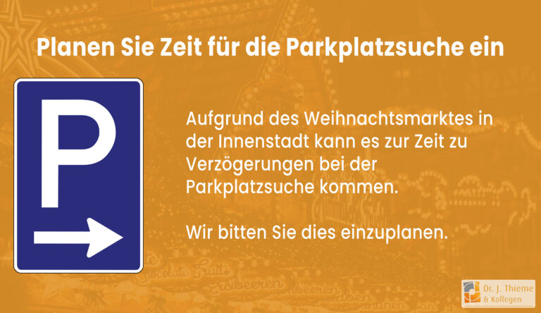 Parkplatzsuche