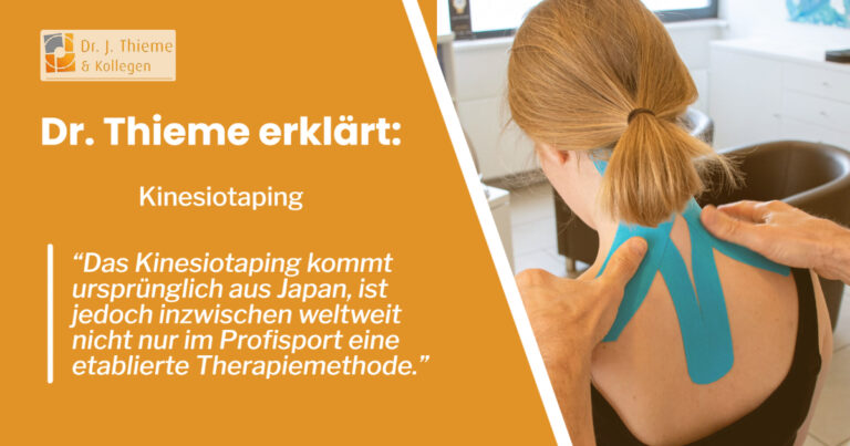 Dr. Thieme erklärt: Kinesiotaping