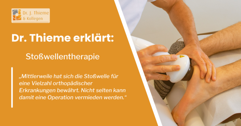 Dr. Thieme erklärt: die Stoßwellentherapie