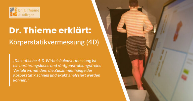 Dr. Thieme erklärt: die Körperstatikvermessung (4D)