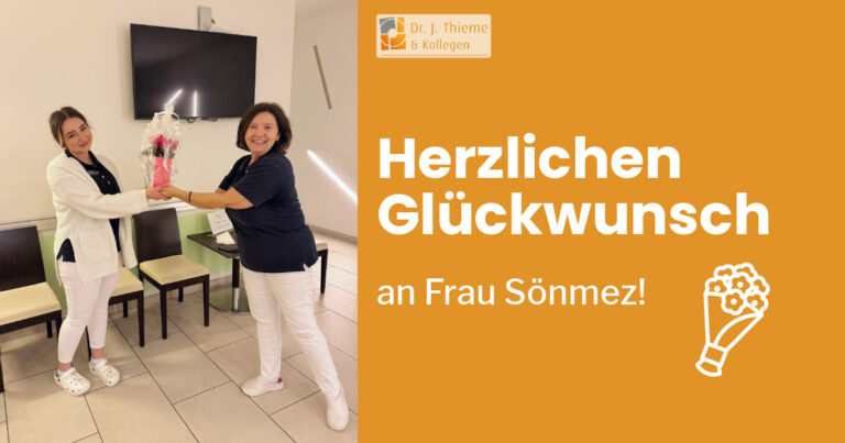 Herzlichen Glückwunsch an Frau Sönmez!