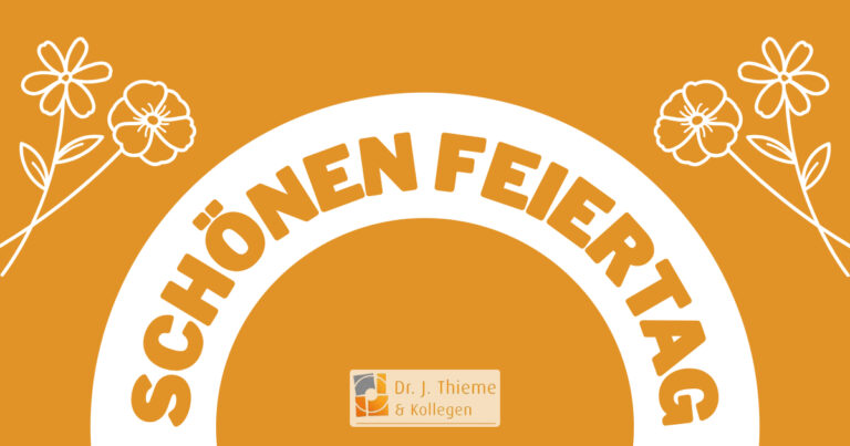 Schönen Feiertag!
