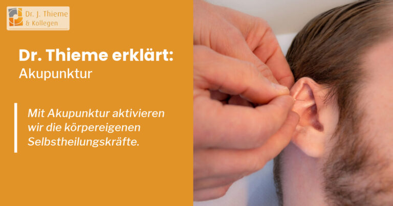 Dr. Thieme erklärt: Akupunktur