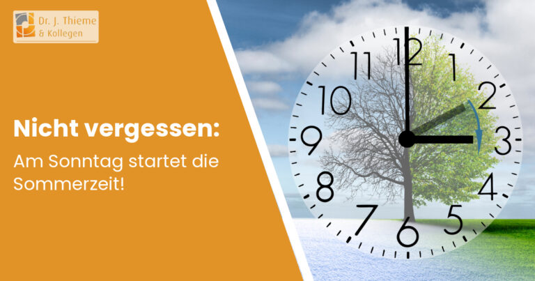 Bild zur Visualisierung der Zeitumstellung