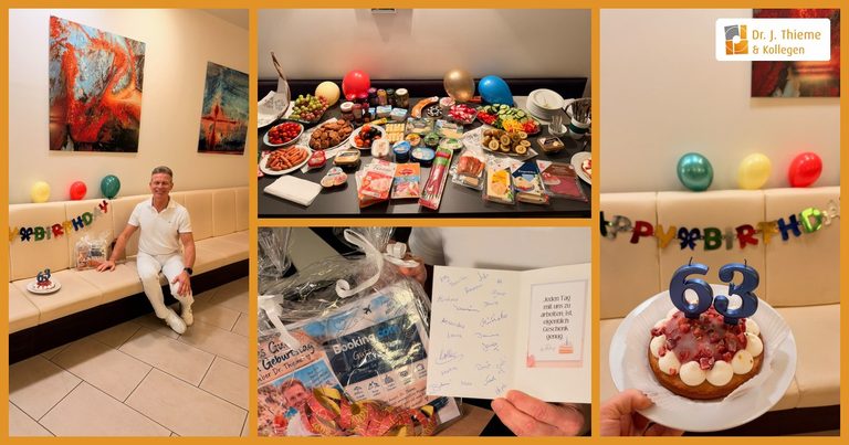 Herzlichen Glückwunsch zum 63., Dr. Thieme!